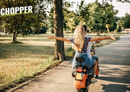 Huur e-chopper (2,5 uur) bij E-chopper Noordwijkerhout