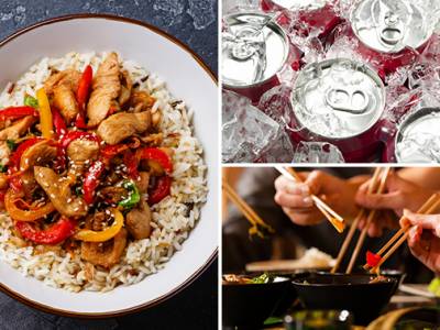 Wokgerecht + frisdrank naar keuze