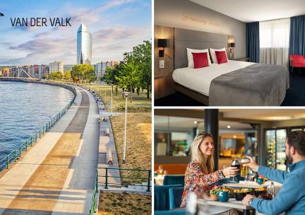 Overnachting voor 2 + ontbijt in hartje Luik