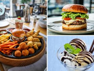 High friet of 2- of 3-gangendiner Ã  la carte