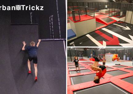 Jumpen (1,5, 2 of 2,5 uur) + zakje chips bij UrbanTrickz