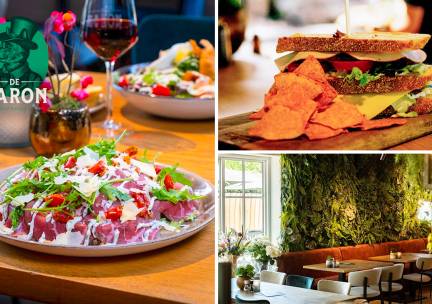 2-gangen keuzelunch bij De Baron Udenhout