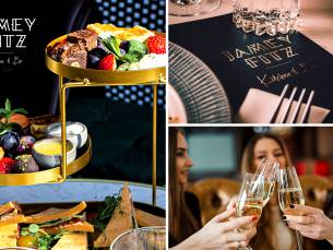 High tea + glas prosecco (2 uur) bij Jamey Fitz in hartje Groningen