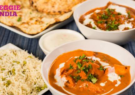 Indiase rijsttafel naar keuze bij Veggie India