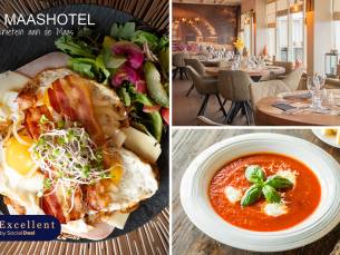 2-gangenlunch bij Het Maashotel