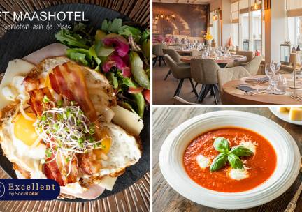 2-gangenlunch bij Het Maashotel