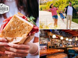 Wandelarrangement incl. warme drank + gebak + 2-gangenlunch bij De Naober