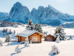 Winters genieten in Zuid-Tirol! Halfpension in een luxe 4*-hotel met WELLNESS, nabij het skigebied Seiser Alm incl. GUEST CARD!