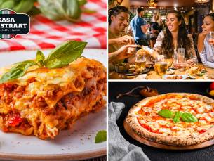 Pizza of pasta + warme drank in hartje Utrecht