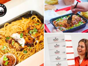 Surinaamse maaltijd + topping naar keuze bij Oscar's Food Company