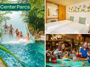 2, 3 of 4 overnachtingen in een cottage voor 4 tot 8 personen bij Center Parcs De Eemhof
