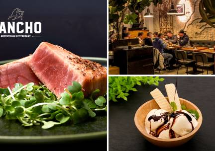 3-gangen keuzediner bij Rancho Leidseplein in het centrum van Amsterdam