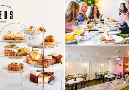 High tea (1,5 uur), shared brunch of ontbijt bij Teds in hartje Amsterdam