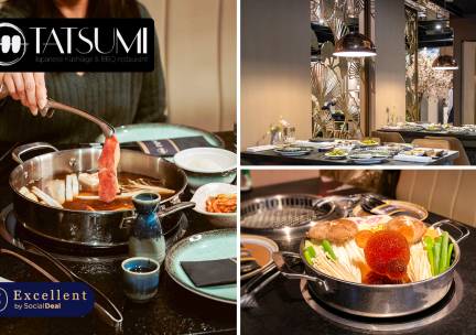 Exclusief Japans 3-gangen hotpot-diner bij Tatsumi