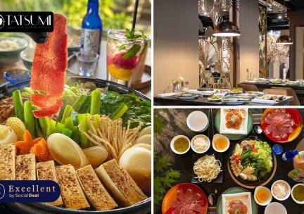 Exclusief Japans 4-gangen hotpot-diner met entrecote of A5 Wagyu bij Tatsumi