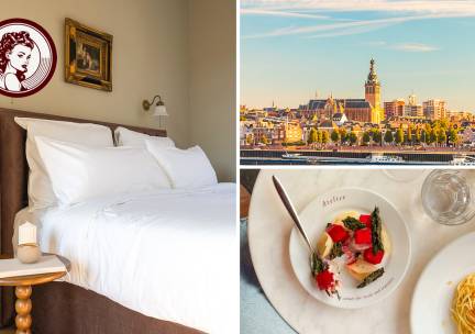 Overnachting(en) voor 2 + cava + ontbijt + diner + meer in Nijmegen