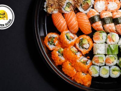 Afhalen: sushibox (18, 20 of 40 stuks)