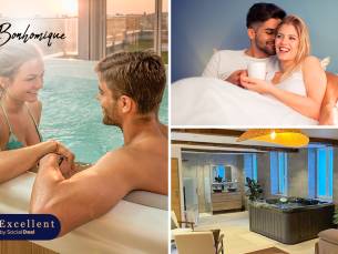 Overnachting voor 2 in appartement + privÃ© spa + ontbijt + evt. meer nabij Lille