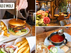 Hoofdgerecht of 2-gangen keuzediner bij CafÃ© Aad de Wolf