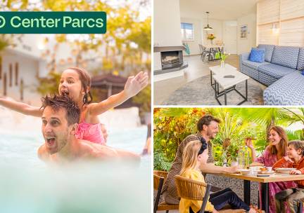 Midweek of weekend in een cottage voor 4 tot 6 personen bij Center Parcs Park Zandvoort