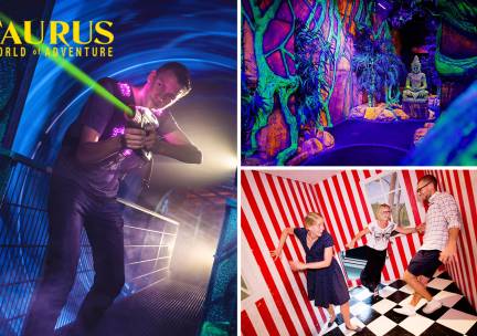 Adventure golf, Lasergameof Mission Impossible Family Pack