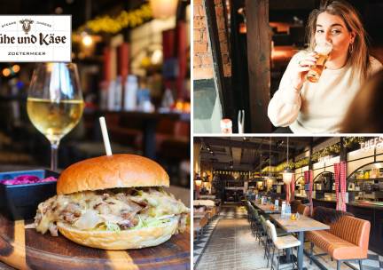 Warme drank + apfelstrudel, 2-gangen keuzelunch of hoofdgerecht + halve liter bier