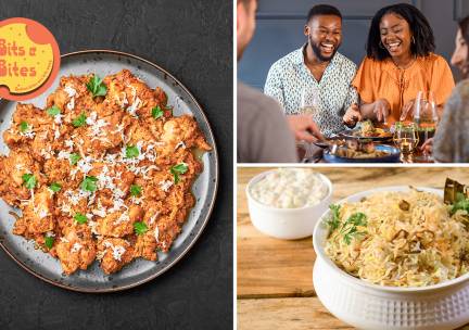 Indiase 3-gangen keuzelunch of vroeg diner bij Bits & Bites