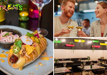 2-gangen tapaslunch + koffie/thee bij StrEats in hartje Delft