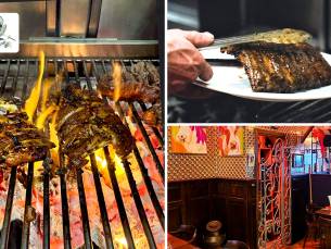 Onbeperkt spareribs + groenten + knoflooksaus