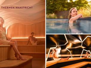 Ochtend-, avond- of dagentree voor Thermen Maastricht