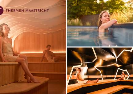 Ochtend-, avond- of dagentree voor Thermen Maastricht