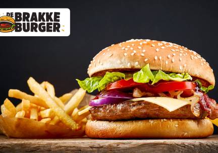 Burger + bijgerecht + drankje voor afhaal in hartje Groningen