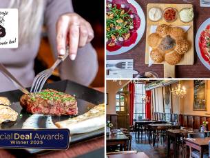 3-gangendiner incl. drankjes bij De Lachende Koe Leeuwarden