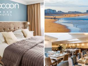Overnachting(en) voor 2 + ontbijt + late check-out in Oostende