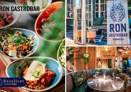 Indonesische rijsttafel + meer bij Ron Gastrobar Indonesia Laren