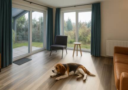 Chalet 4 personen - Vakantiepark Fort den Haak | Vrouwenpolder (huisdier toegestaan)