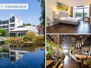 Overnachting(en) voor 2 + ontbijt + 2-gangen keuzediner van Fletcher's keuzemenu