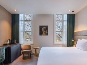 Verblijf in 4*-Boutique hotel in hart van Den Haag bij Scheveningen