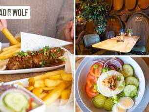 3-gangendiner Ã  la carte bij CafÃ© Aad de Wolf