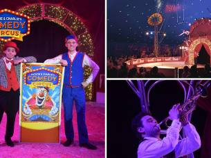 Entree voor het Comedy Circus