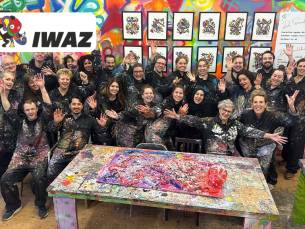Workshop naar keuze bij Iwaz Art