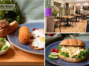 12-uurtje naar keuze of luxe brood-borrelplank bij Lunchroom de Kloes