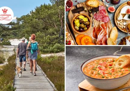 Wandelarrangement incl. soep + borrelplank bij De Kardinaal