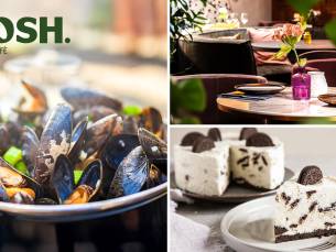 2-gangen mosseldiner bij GrandcafÃ© Josh