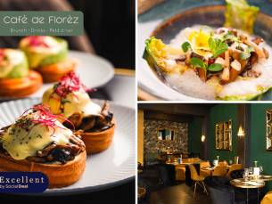 Luxe 2- of 3-gangenlunch van de chef bij Café de Florèz