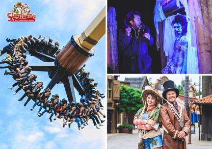 Entree Attractiepark Slagharen + evt. friet, snack & drankje