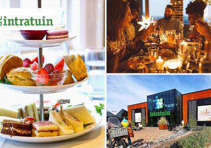 Winterse high tea (2 uur) of 3-gangen keuzediner bij Intratuin Lisse