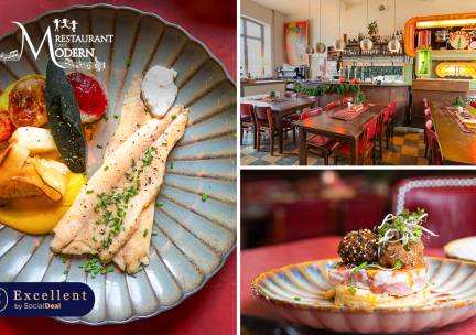 4-gangen keuzediner bij Modern - Fine Dining & Friends