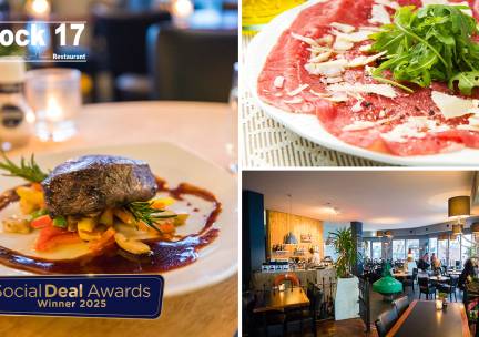 3-gangendiner Ã  la carte bij Dock 17