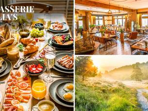 Luxe ontbijt + glas cava aan het Nationaal Park Hoge Kempen